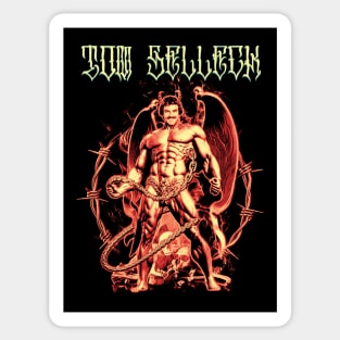 Tom Selleck The Devil Sticker
